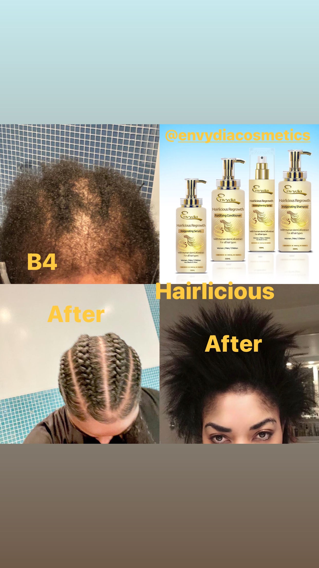 Hairlicious Regrowth Invigorating Shampoo